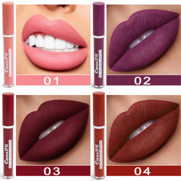 10-Piece Stunning Matte Liquid Lipstick Set – Waterproof, Long-Lasting, Smudge-Proof & Non-Stick Lip Colors for Women - Image 6