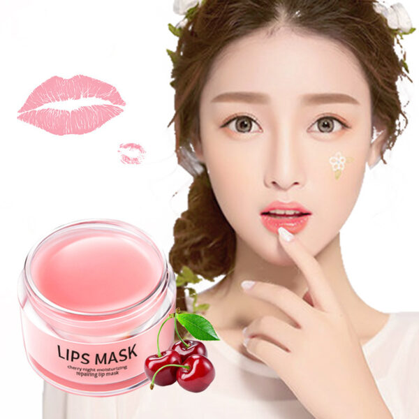 Cherry Lip Sleeping Mask – 20g Ultimate Hydrating & Repairing Night Treatment | Moisturizing Lip Care for Dry & Cracked Lips - Image 4