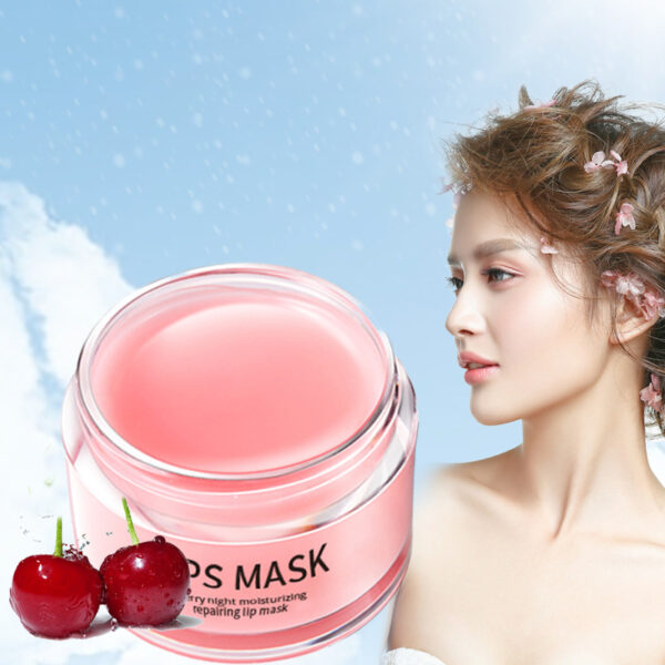 Cherry Lip Sleeping Mask – 20g Ultimate Hydrating & Repairing Night Treatment | Moisturizing Lip Care for Dry & Cracked Lips - Image 2