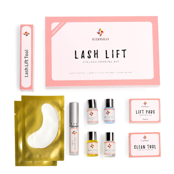 ICONSIGN 2025 Upgraded Lash Lift Kit, Professional Semi-Permanent Curling Eyelash Perm Kit Suitable for Salon & Home Use - Image 4