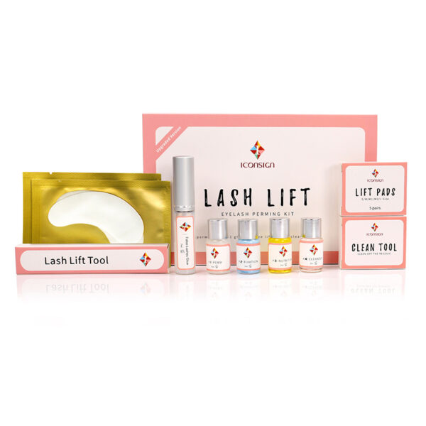 ICONSIGN 2025 Upgraded Lash Lift Kit, Professional Semi-Permanent Curling Eyelash Perm Kit Suitable for Salon & Home Use - Image 3