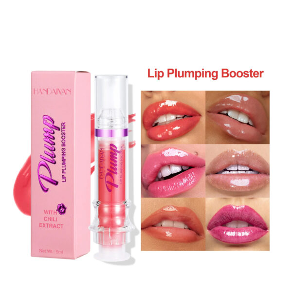 New Tube Lip Rich Lip Color Slightly Spicy Lip Honey Lip Glass Mirror Face Lip Mirror Liquid Lipstick - Image 4