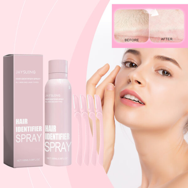 Hair Identifier Spray for Face Shaving，face hair identifier spray，Moisturizing And Skin Care Set Spray，suitable for all skin types (1 set) - Image 2